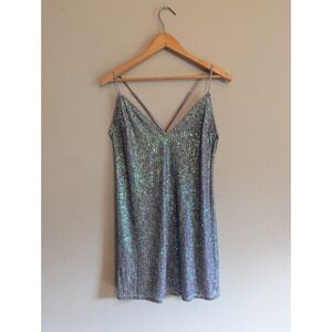 Victoria's Secret Iridescent Sequin Mini Dress